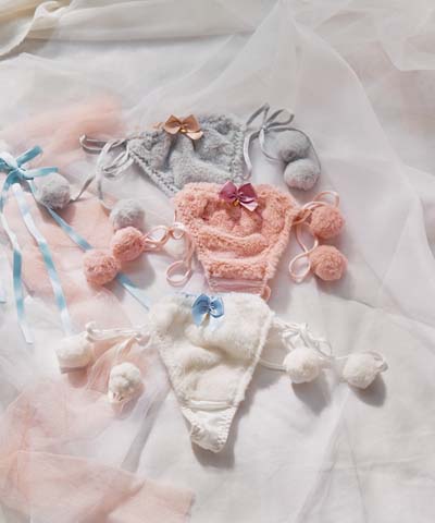 ラブリー☆ラビットペアTバックショーツ  【northerly】